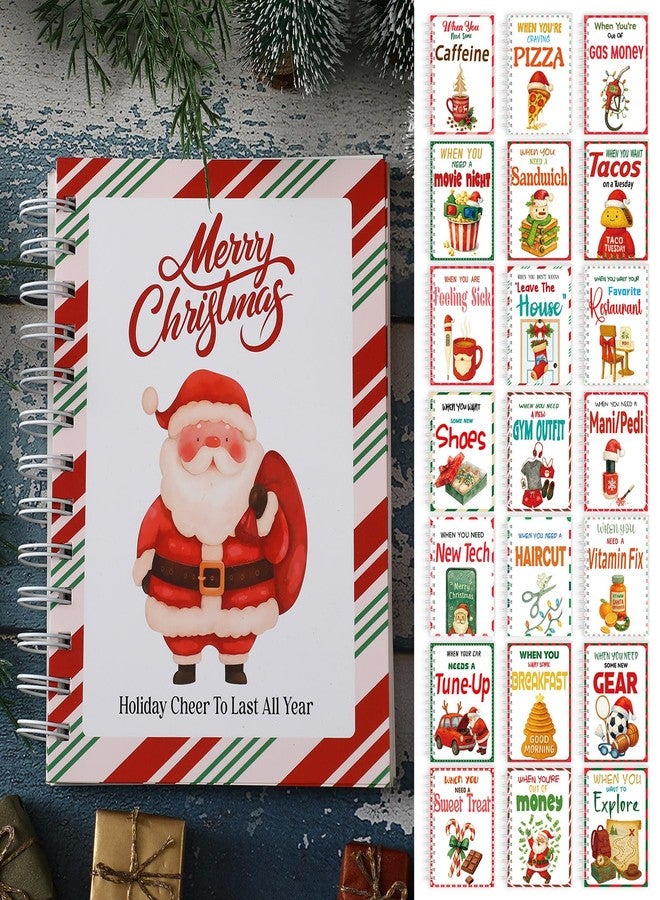 مارسبارك كتاب بطاقات هدايا عيد الميلاد من مارسبارك، مقاس 7 × 5 بوصات، كتيب بطاقات هدايا عيد الميلاد يمكنك صنعه بنفسك، مع غلاف حلزوني، مناسب لأظرف الألبوم، منظم صفحات للطلاب والأصدقاء والزملاء، 36 تصميم غلاف (مبتكر). - Image 1